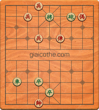 Bàn cờ tướng bài tập Cờ Tướng Khó Nhất màn 2 ván 890 - Độ khó Khó