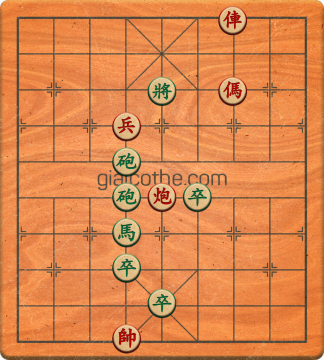 Bàn cờ tướng bài tập Cờ Tướng Khó Nhất màn 2 ván 893 - Độ khó Khó