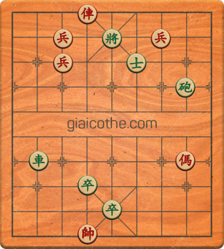 Bàn cờ tướng bài tập Cờ Tướng Khó Nhất màn 2 ván 894 - Độ khó Khó