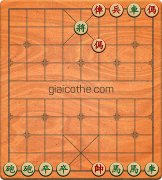 Bàn cờ tướng bài tập Cờ Tướng Khó Nhất màn 2 ván 896 - Độ khó Khó