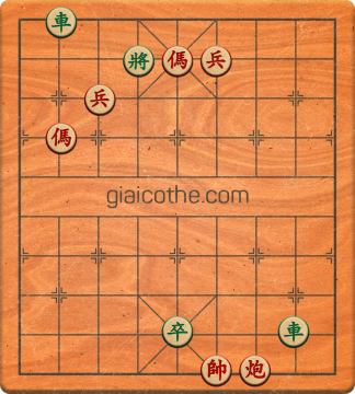 Bàn cờ tướng bài tập Cờ Tướng Khó Nhất màn 2 ván 897 - Độ khó Khó