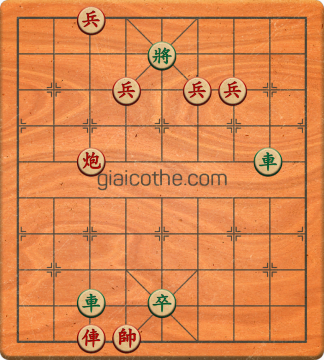 Bàn cờ tướng bài tập Cờ Tướng Khó Nhất màn 2 ván 900 - Độ khó Khó