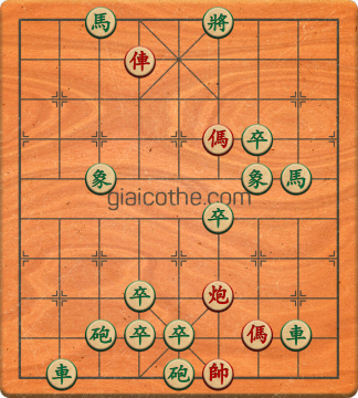 Bàn cờ tướng bài tập Cờ Tướng Khó Nhất màn 2 ván 902 - Độ khó Khó