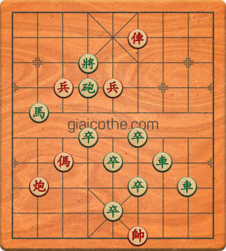 Bàn cờ tướng bài tập Cờ Tướng Khó Nhất màn 2 ván 904 - Độ khó Khó