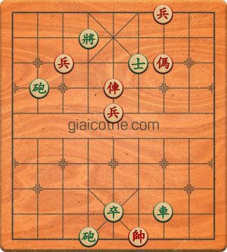 Bàn cờ tướng bài tập Cờ Tướng Khó Nhất màn 2 ván 905 - Độ khó Khó