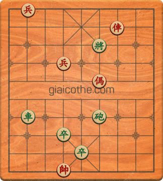 Bàn cờ tướng bài tập Cờ Tướng Khó Nhất màn 2 ván 906 - Độ khó Khó