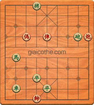 Bàn cờ tướng bài tập Cờ Tướng Khó Nhất màn 2 ván 907 - Độ khó Khó