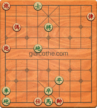 Bàn cờ tướng bài tập Cờ Tướng Khó Nhất màn 2 ván 908 - Độ khó Khó