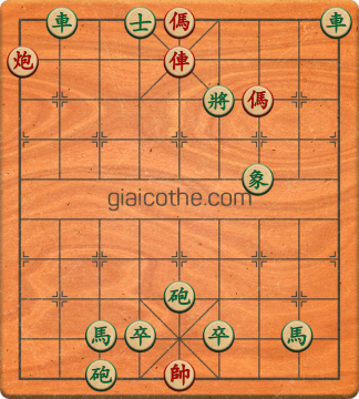 Bàn cờ tướng bài tập Cờ Tướng Khó Nhất màn 2 ván 918 - Độ khó Khó