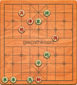 Bàn cờ tướng bài tập Cờ Tướng Khó Nhất màn 2 ván 920 - Độ khó Khó