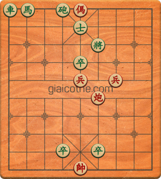 Bàn cờ tướng bài tập Cờ Tướng Khó Nhất màn 2 ván 922 - Độ khó Khó