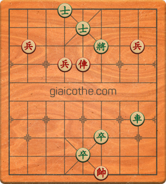 Bàn cờ tướng bài tập Cờ Tướng Khó Nhất màn 2 ván 923 - Độ khó Khó