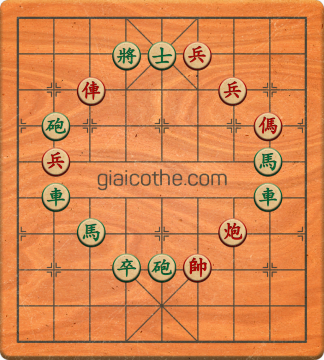 Bàn cờ tướng bài tập Cờ Tướng Khó Nhất màn 2 ván 98 - Độ khó Khó