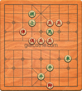 Bàn cờ tướng bài tập Cờ Tướng Khó Nhất màn 3 ván 100 - Độ khó Khó