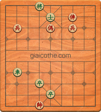 Bàn cờ tướng bài tập Cờ Tướng Khó Nhất màn 3 ván 106 - Độ khó Khó