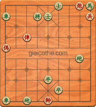 Bàn cờ tướng bài tập Cờ Tướng Khó Nhất màn 3 ván 113 - Độ khó Khó