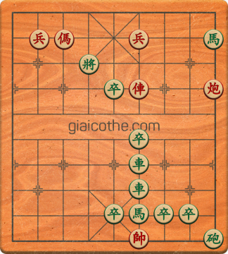 Bàn cờ tướng bài tập Cờ Tướng Khó Nhất màn 3 ván 137 - Độ khó Khó