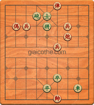 Bàn cờ tướng bài tập Cờ Tướng Khó Nhất màn 3 ván 16 - Độ khó Khó