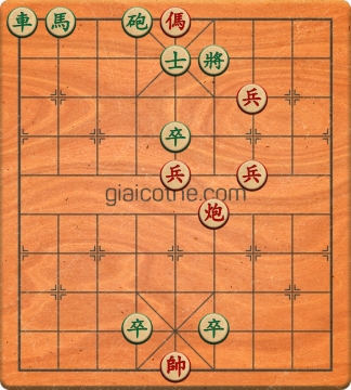 Bàn cờ tướng bài tập Cờ Tướng Khó Nhất màn 3 ván 164 - Độ khó Khó