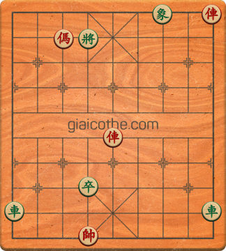 Bàn cờ tướng bài tập Cờ Tướng Khó Nhất màn 3 ván 170 - Độ khó Khó