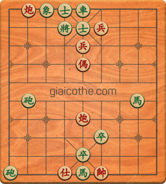 Bàn cờ tướng bài tập Cờ Tướng Khó Nhất màn 3 ván 173 - Độ khó Khó