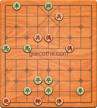 Bàn cờ tướng bài tập Cờ Tướng Khó Nhất màn 3 ván 180 - Độ khó Khó