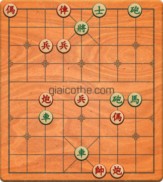 Bàn cờ tướng bài tập Cờ Tướng Khó Nhất màn 3 ván 182 - Độ khó Khó