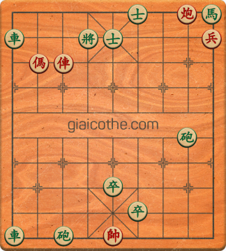 Bàn cờ tướng bài tập Cờ Tướng Khó Nhất màn 3 ván 231 - Độ khó Khó