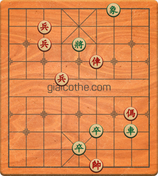 Bàn cờ tướng bài tập Cờ Tướng Khó Nhất màn 3 ván 237 - Độ khó Khó