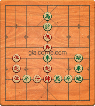 Bàn cờ tướng bài tập Cờ Tướng Khó Nhất màn 3 ván 248 - Độ khó Khó