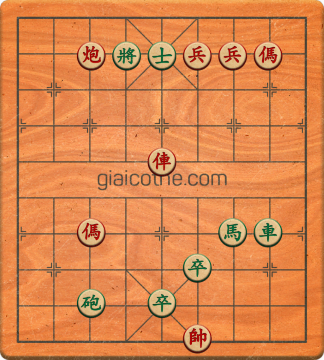 Bàn cờ tướng bài tập Cờ Tướng Khó Nhất màn 3 ván 276 - Độ khó Khó