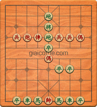 Bàn cờ tướng bài tập Cờ Tướng Khó Nhất màn 3 ván 293 - Độ khó Khó