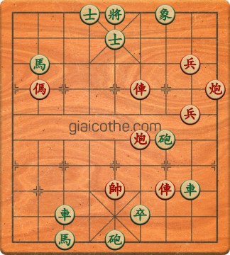 Bàn cờ tướng bài tập Cờ Tướng Khó Nhất màn 3 ván 299 - Độ khó Khó