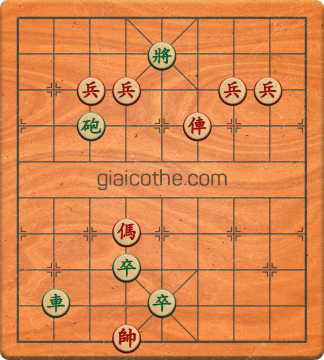 Bàn cờ tướng bài tập Cờ Tướng Khó Nhất màn 3 ván 302 - Độ khó Khó