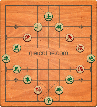 Bàn cờ tướng bài tập Cờ Tướng Khó Nhất màn 3 ván 31 - Độ khó Khó