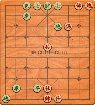 Bàn cờ tướng bài tập Cờ Tướng Khó Nhất màn 3 ván 355 - Độ khó Khó