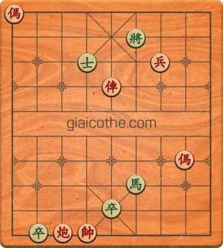 Bàn cờ tướng bài tập Cờ Tướng Khó Nhất màn 3 ván 356 - Độ khó Khó