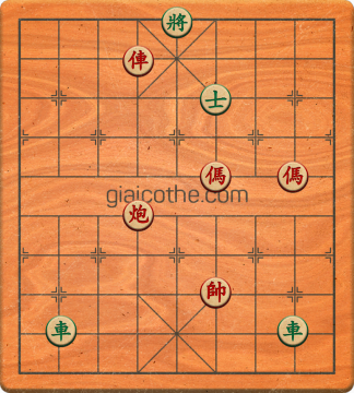 Bàn cờ tướng bài tập Cờ Tướng Khó Nhất màn 3 ván 38 - Độ khó Khó