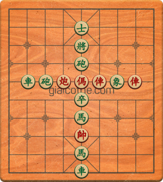 Bàn cờ tướng bài tập Cờ Tướng Khó Nhất màn 3 ván 385 - Độ khó Khó