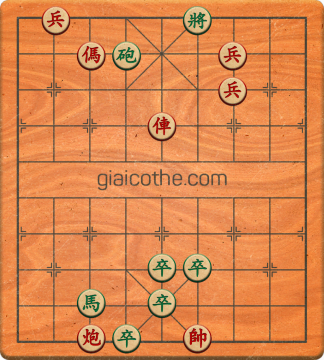 Bàn cờ tướng bài tập Cờ Tướng Khó Nhất màn 3 ván 397 - Độ khó Khó