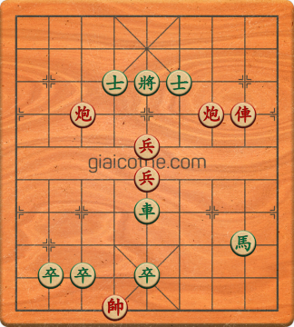 Bàn cờ tướng bài tập Cờ Tướng Khó Nhất màn 3 ván 423 - Độ khó Khó