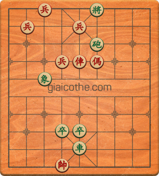 Bàn cờ tướng bài tập Cờ Tướng Khó Nhất màn 3 ván 426 - Độ khó Khó