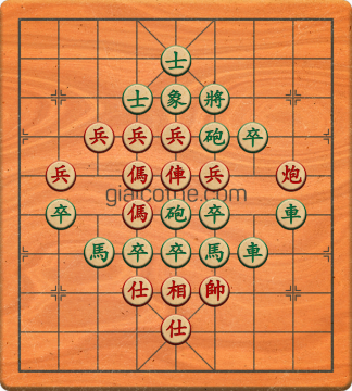 Bàn cờ tướng bài tập Cờ Tướng Khó Nhất màn 3 ván 431 - Độ khó Khó