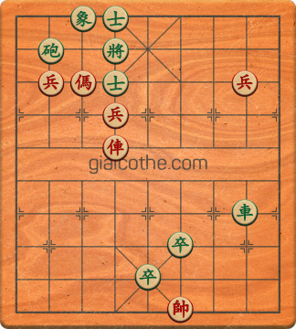 Bàn cờ tướng bài tập Cờ Tướng Khó Nhất màn 3 ván 438 - Độ khó Khó