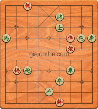 Bàn cờ tướng bài tập Cờ Tướng Khó Nhất màn 3 ván 439 - Độ khó Khó