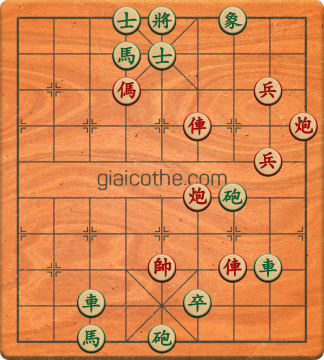 Bàn cờ tướng bài tập Cờ Tướng Khó Nhất màn 3 ván 452 - Độ khó Khó