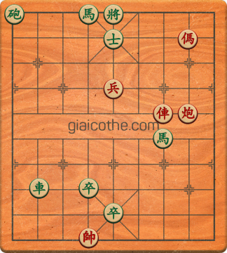 Bàn cờ tướng bài tập Cờ Tướng Khó Nhất màn 3 ván 454 - Độ khó Khó