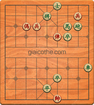 Bàn cờ tướng bài tập Cờ Tướng Khó Nhất màn 3 ván 455 - Độ khó Khó