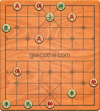 Bàn cờ tướng bài tập Cờ Tướng Khó Nhất màn 3 ván 457 - Độ khó Khó