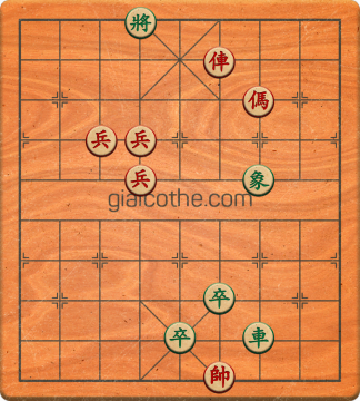 Bàn cờ tướng bài tập Cờ Tướng Khó Nhất màn 3 ván 475 - Độ khó Khó